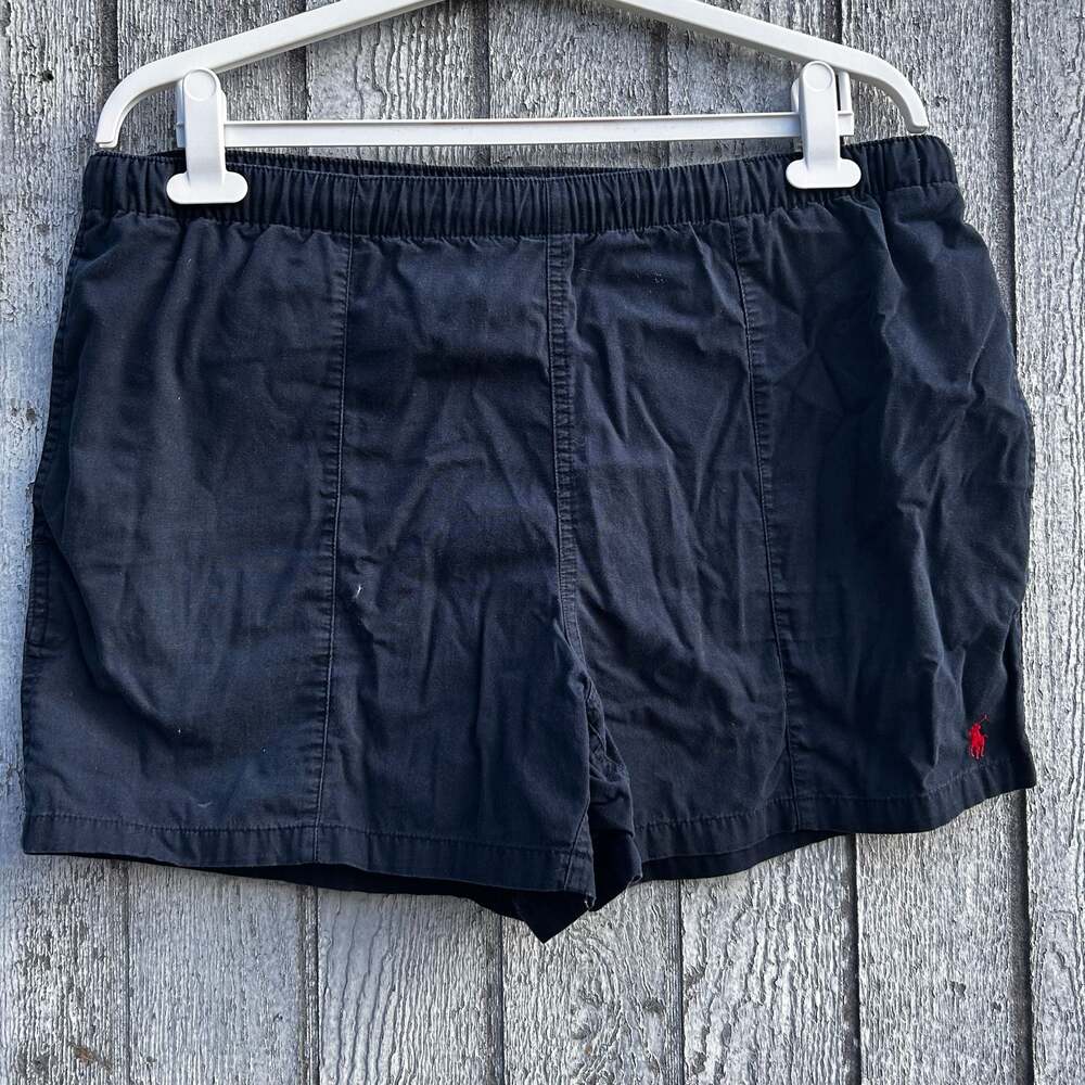 Polo Ralph Lauren Prepster Elastic Waist Chino Shorts Navy Blue Size L